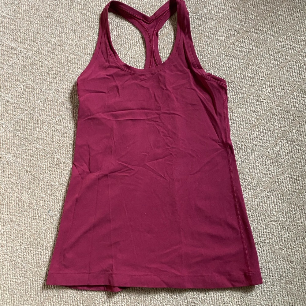 Lululemon Cool Racerback - Cranberry Size 6